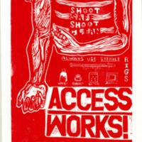 Promotional print for Access Works!